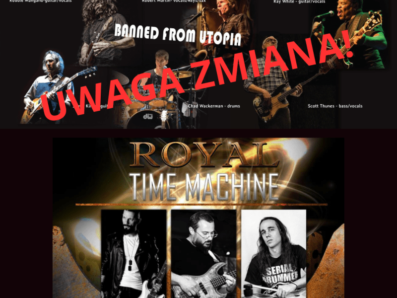 Banned From Utopia z Chadem Wackermanem oraz George Kollias z Royal Time&nbsp;Machine!