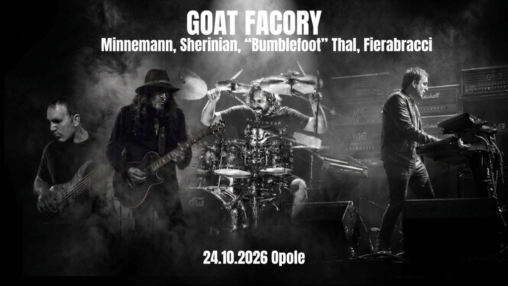 GOAT FACTORY Sherinian/Minnemann/ “Bumblefoot” Thal/Fierabracci